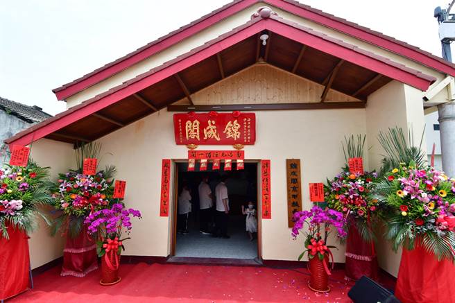 過去團練的曲館原為傳統老舊三合院，彰化縣府補助經費完成老屋修繕，並於今年1月底竣工。(縣府提供／吳建輝彰化傳真)