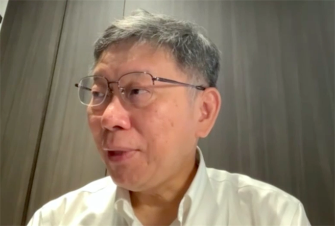 台北市长柯文哲。（台北市政府提供／张立勋台北传真）