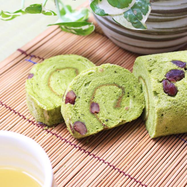 city’super復兴店独家限定，明月堂抹茶蛋糕卷，220元。（city’super提供）