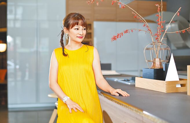 张涵雅新专辑第6度入围金曲奖，她感谢评审肯定。（陈俊吉摄）