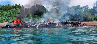 菲律賓渡輪呂宋島附近起火 至少7死逾百人獲救