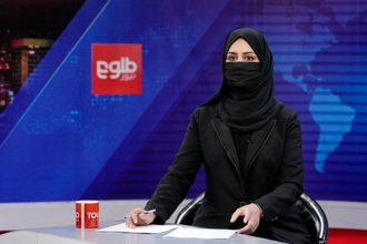 阿富汗塔利班強制命令電視女主播不能露臉
