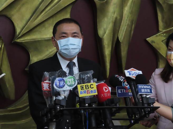 快篩陽視同確診將上路 侯友宜：要做就趕快做。（葉德正攝）