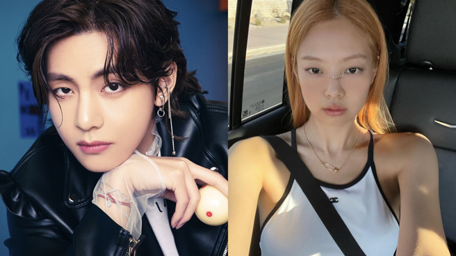 Jennie被網友爆料與防彈少年團V同遊濟州島被拍。（圖／IG@ jennierubyjane、bts.bighitofficial）