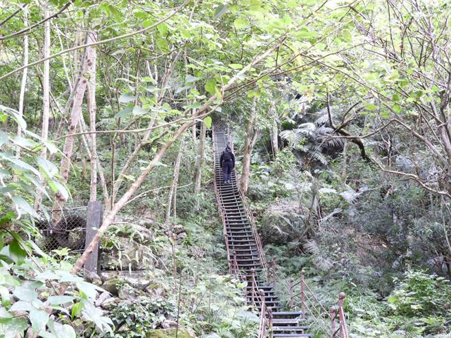 太魯閣國家公園得卡倫步道可通往大同大禮部落，目前正在施作護欄及鋪面改善工程，步道即起封閉管制到9月8日，封閉管制期間，遊客可經由太警隊旁的台地步道南段及水管路步道，前往部落。（羅亦晽攝）