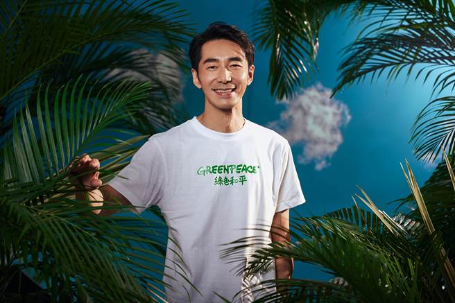 李李仁受邀擔任綠色和平環境大使。（綠色和平提供）