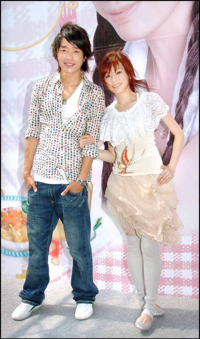 张栋梁、王心凌曾在16年前拍过《微笑PASTA》。（图／中时资料照）