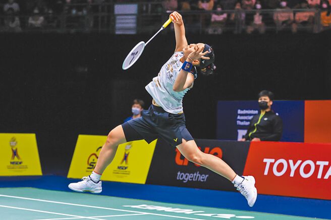 戴資穎擊敗勁敵陳雨菲，收下泰國羽球賽女單冠軍。（Badminton Photo提供）