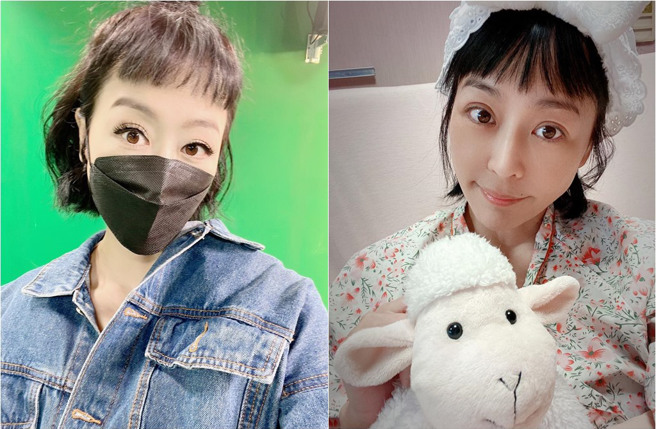 唐玲癌末跟教友訴苦恐懼，沒想到對方的回應反讓她嚇得拔腿就跑。(取材自唐玲Linh Linh臉書)