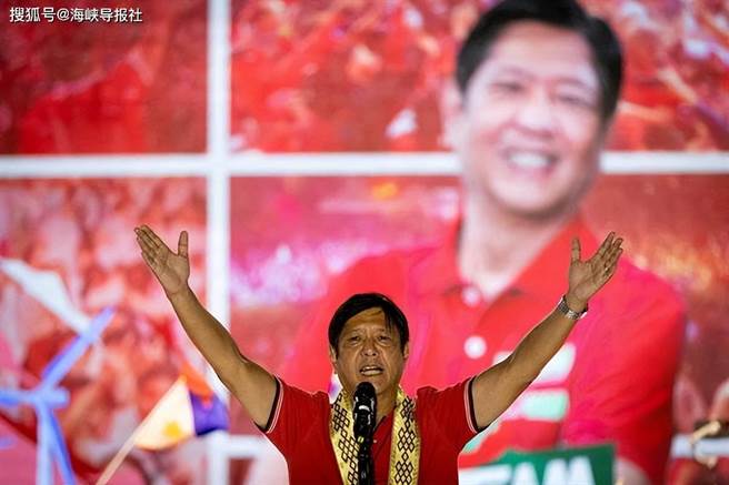 小马可仕日前以压倒性的票数赢得菲律宾总统大选。（摘自网路）