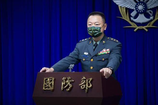 國防部發言人孫立方。國防部提供。