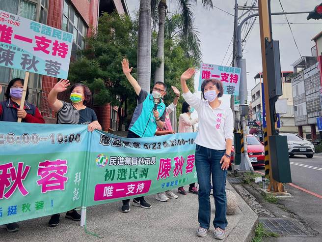 游振雄表示，上任以来持续实现选前政见，强调民调只是参考，会持续走自己的路，努力获得市民认同，争取连任。（游振雄提供／吴建辉彰化传真）