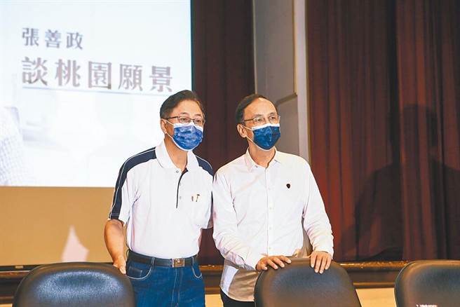 對於朱立倫執意提名張善政選桃園，國民黨前黨內高層認為確實有點草率，但他肯定張善政是人才。（本報資料照片）