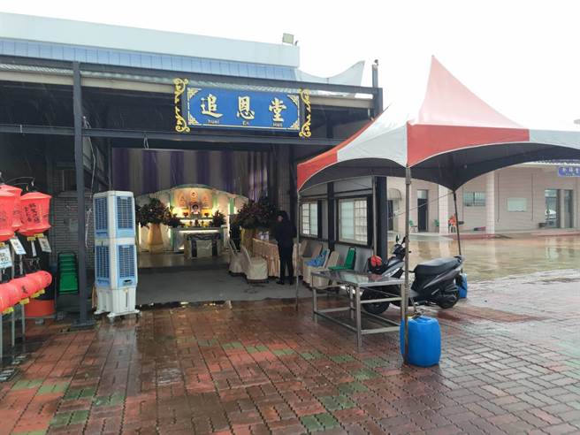 新北市長侯友宜的母親昨晚過世，遺體目前在嘉義縣朴子市立殯儀館。（張亦惠攝）