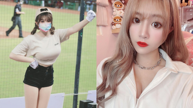 熊霓近日替球隊應援的影片再度流出吸引目光。（圖／IG@michelle02_14）