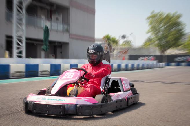 SKM Park「铃鹿赛道乐园」卡丁车。（SKM Park提供）