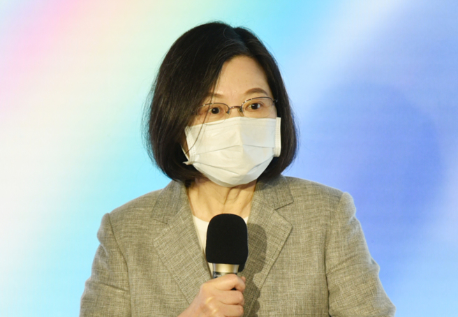 蔡英文总统。（资料照片／顏谦隆摄）
