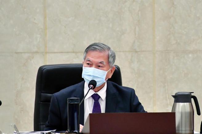 （行政院副院长沈荣津24日主持稳定物价小组会议。图／行政院提供）