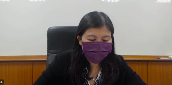 （金管会证期局副局长蔡丽玲。图／视讯截图）