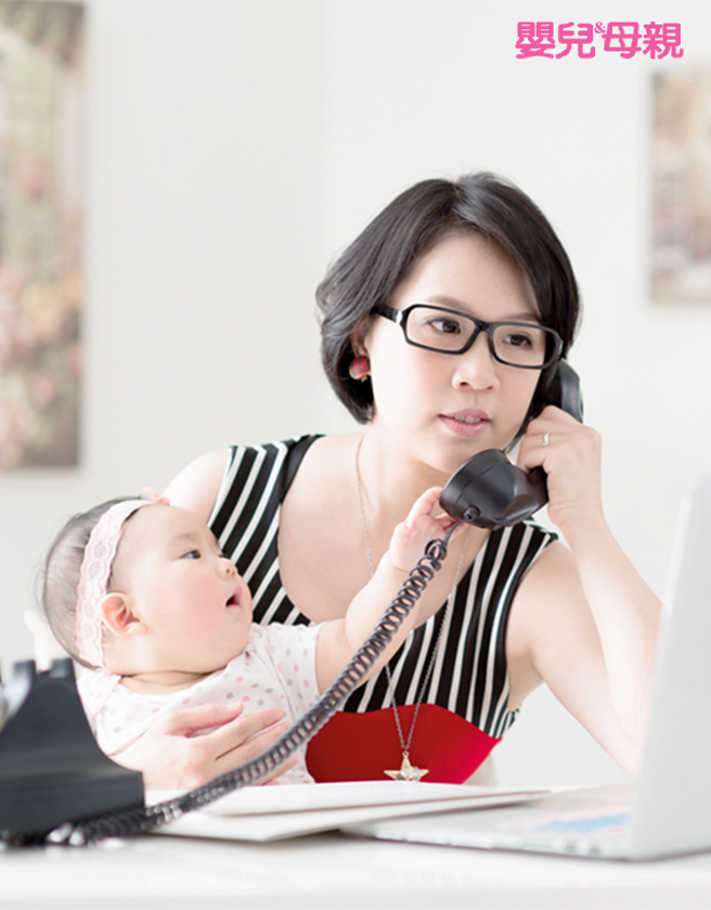 職場媽媽大喊快崩潰10大心聲說給你聽。(圖/嬰兒與母親提供)