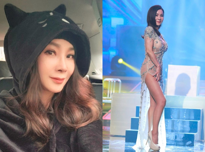 陈美凤65岁顏值冻龄身材火辣状态绝佳，被誉为「台湾最美丽欧巴桑」。（图／取自陈美凤脸书）