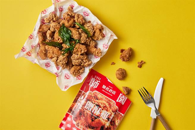 师园盐酥鸡冷冻包还原40年的经典口味。（师园提供）