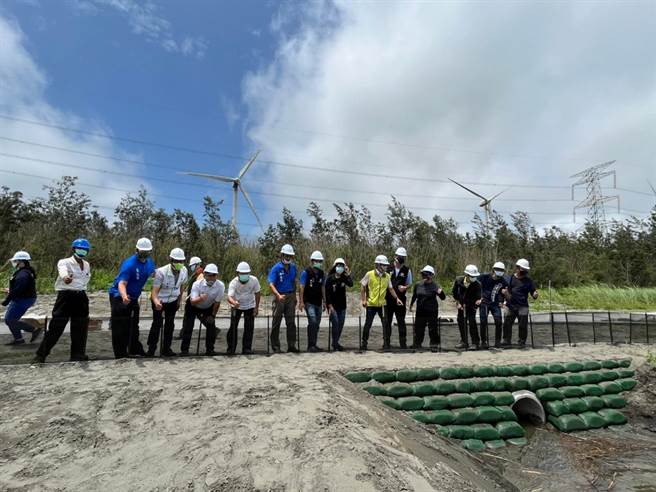 云林县麦寮乡「浊水溪生态园区」，打造生态通道让斑龟平安归。（吴明宜提供／张朝欣云林传真）
