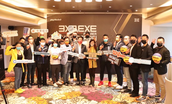 今天参加Absolute3X3开打记者会的贵宾会后合影。(Absolute3X3提供)