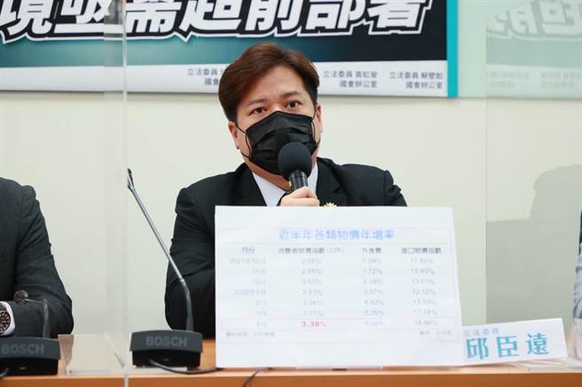 民眾黨立法委員邱臣遠仍未鬆口表達參選基隆市長。（摘自邱臣遠臉書／張志康基隆傳真）