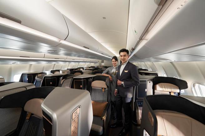 （星宇航空A330neo於6月1日首航曼谷，預計6月18日起飛航胡志明市，成為飛航曼谷及胡志明市的主力機型。圖／星宇航空提供）