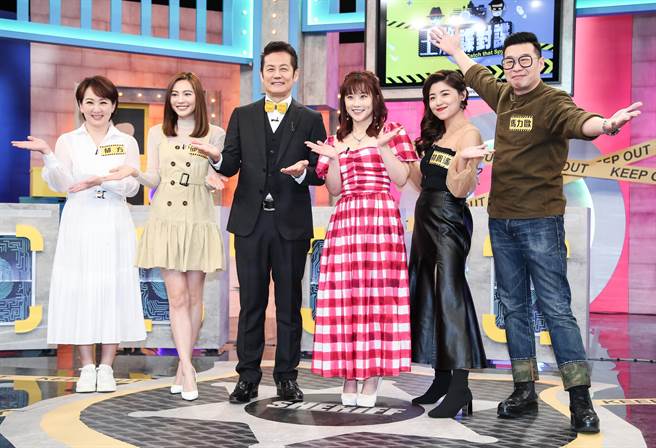 郁方（左起）、邱慧雯、徐乃麟、焦凡凡、林佩遥、马力欧。（陈俊吉摄）