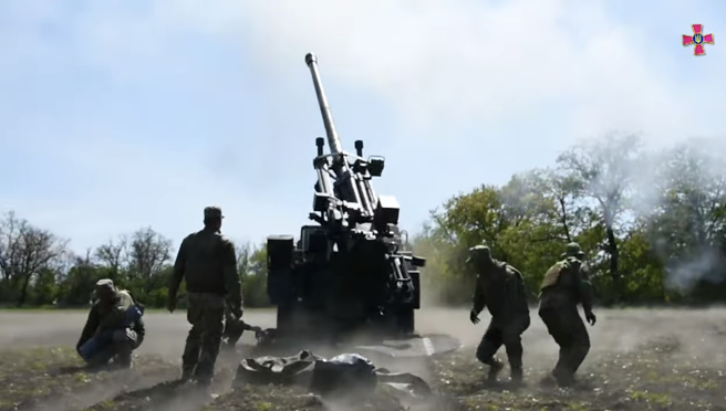 乌军正努力控制前线城市北顿内茨克（Donetsk）的一条关键道路。（图/截自乌克兰国防部）