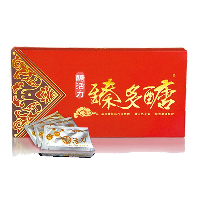 宏润生技的活性多醣体，可以调节人体免疫力，可清除自由基、抗氧化以及在心脑血管具保健功能。图／业者提供