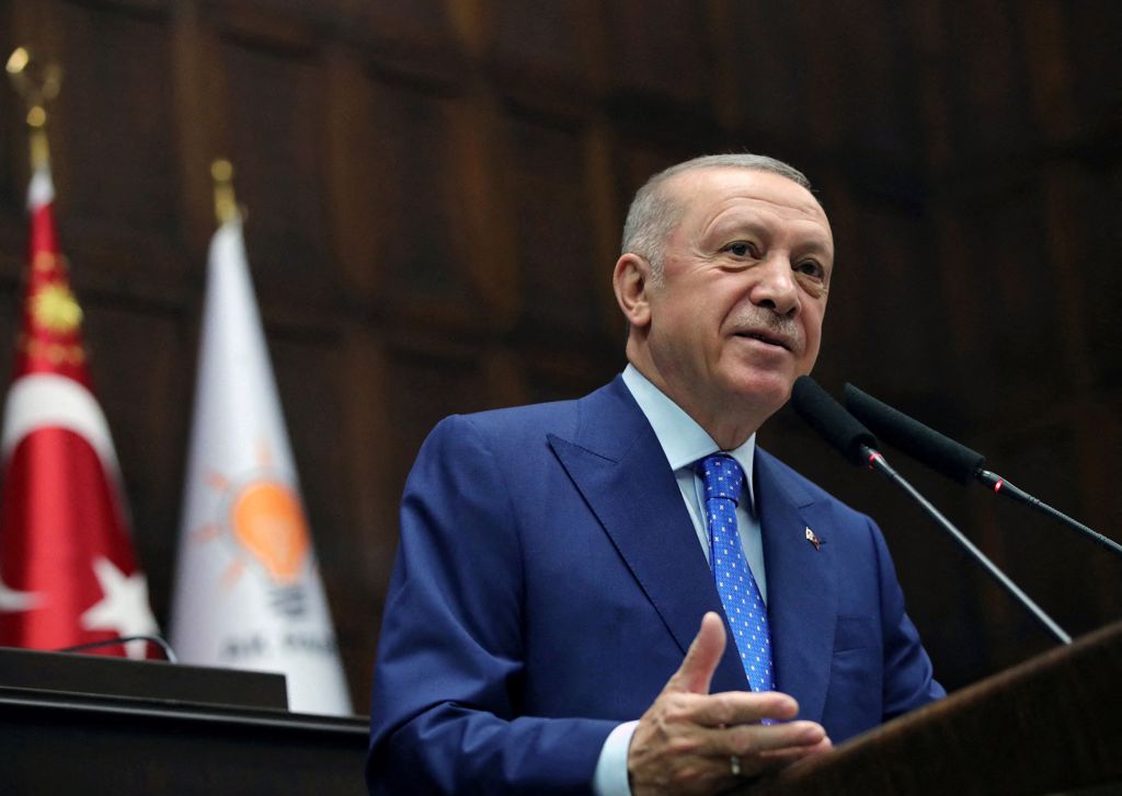 土耳其总统艾尔多安（Tayyip Erdogan）指责两国窝藏「恐怖份子」（图/路透）(photo:ChinaTimes)