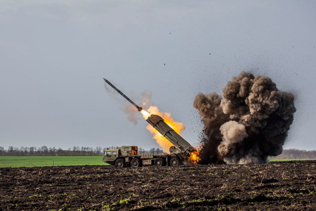 乌克兰军方承认，俄军在卢甘斯克东部的战斗中佔据优势。（示意图／俄罗斯国防部脸书）(photo:ChinaTimes)