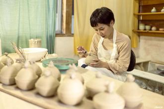 日職人淬鍊出的完美 陶藝家「台灣黑熊」限定版益子燒碗