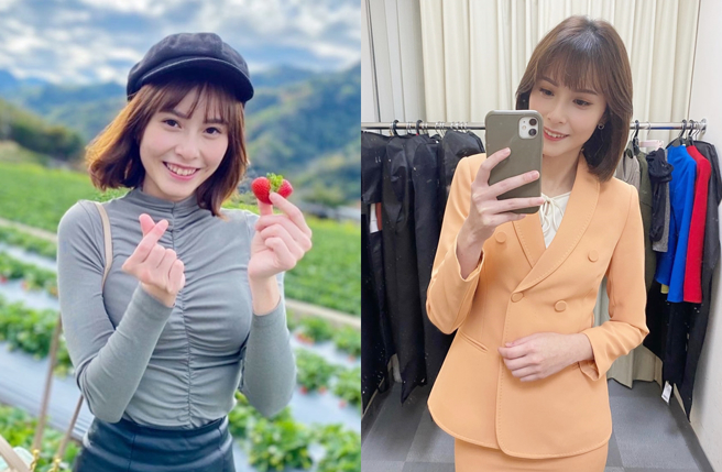 李作珩被网友推选是TVBS目前的人气新主播。（图／翻摄自h__0602 IG）