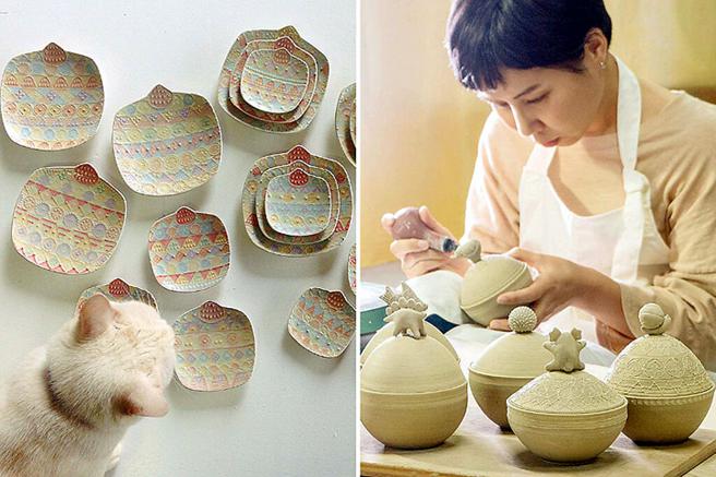 ▲与最爱的宠物们分离后，为了能够回想以前幸福日子而诞生的陶器。 图：JR TIMES／提供