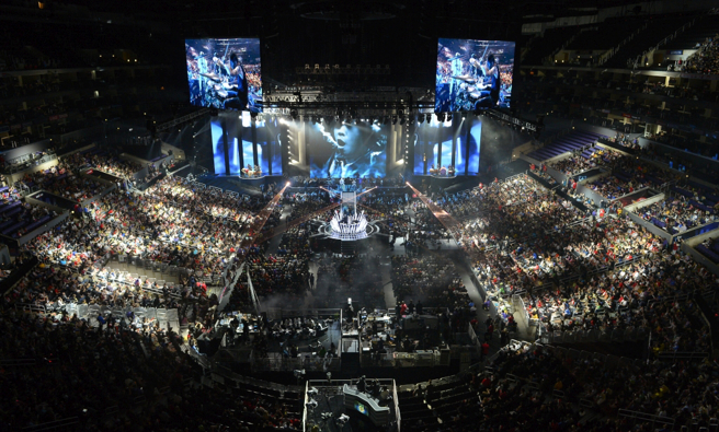 LOL英雄联盟电竞比赛。（美联社资料照）