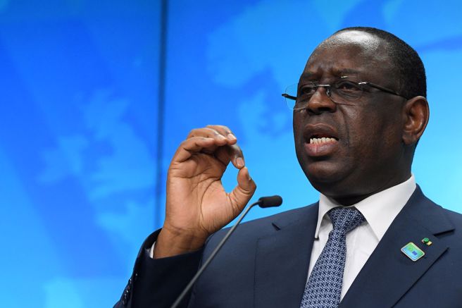 塞内加尔总统萨勒（Macky Sall）。(图／路透社)