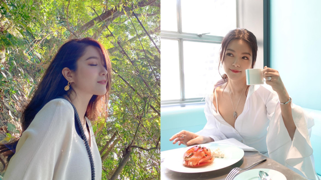 苟芸慧高顏值，嫁入豪门屡屡被传出婚变。(图/苟芸慧 IG)