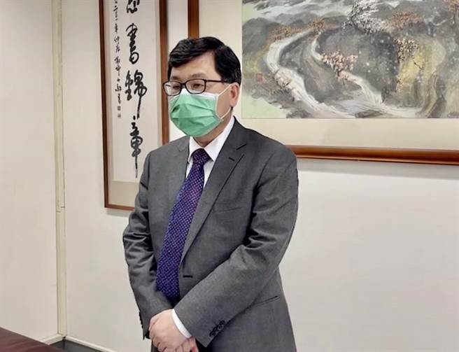 南开科技大学校长许聪鑫，说明南开与暨大两校整合进程。（民眾提供／廖志晃南投传真）