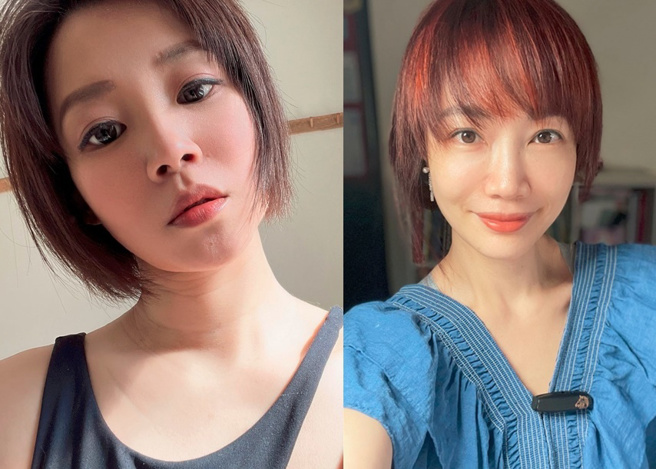 竹幼婷当年发生「藏化妆箱」事件，影响所及让爆料者萧彤雯离职华视。（图／取自两人脸书）