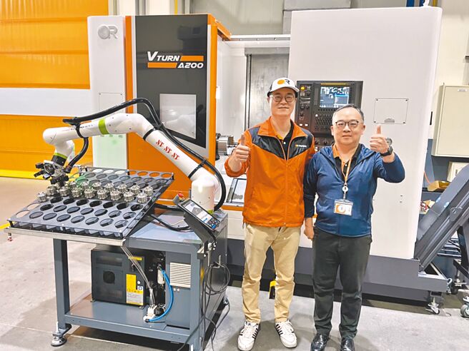 台稳公司董事长特助郑生懋（左）与副总经理陈庆智（右）。图／业者提供