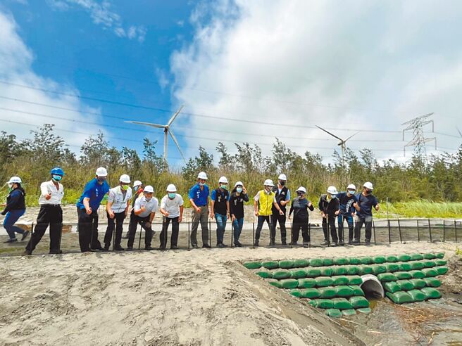 云林县麦寮乡「浊水溪生态园区」，打造生态通道让斑龟平安归。（吴明宜提供／张朝欣云林传真）