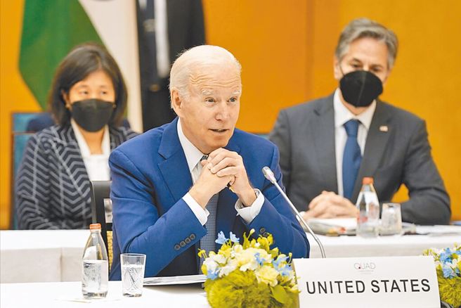 名家观点》何伟文：排除中国的印太经济架构没有意义。图为美国总统拜登。（美联社资料照片）