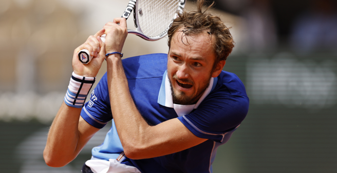 麦维德夫在下半区的竞争对手不多(美联社资料照)