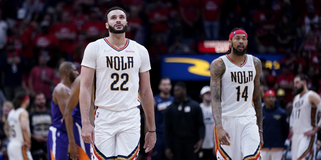 鹈鹕的小兰斯、英格拉姆都曾效力过湖人(美联社资料照)