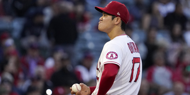 大谷翔平遭史普林格、小葛瑞洛擊出全壘打(美聯社)