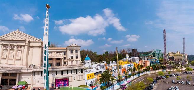 義大遊樂世界設施。（義大遊樂世界提供）